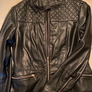 Leather jacket Zara